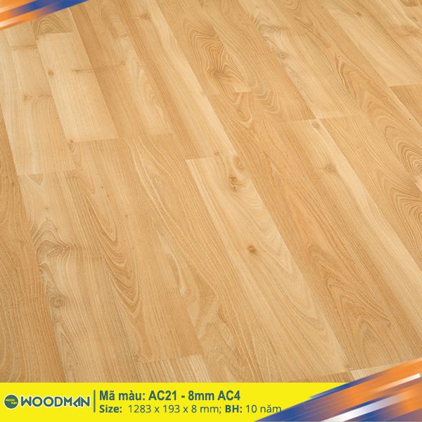 Sàn gỗ WOODMAN AC21 8mm